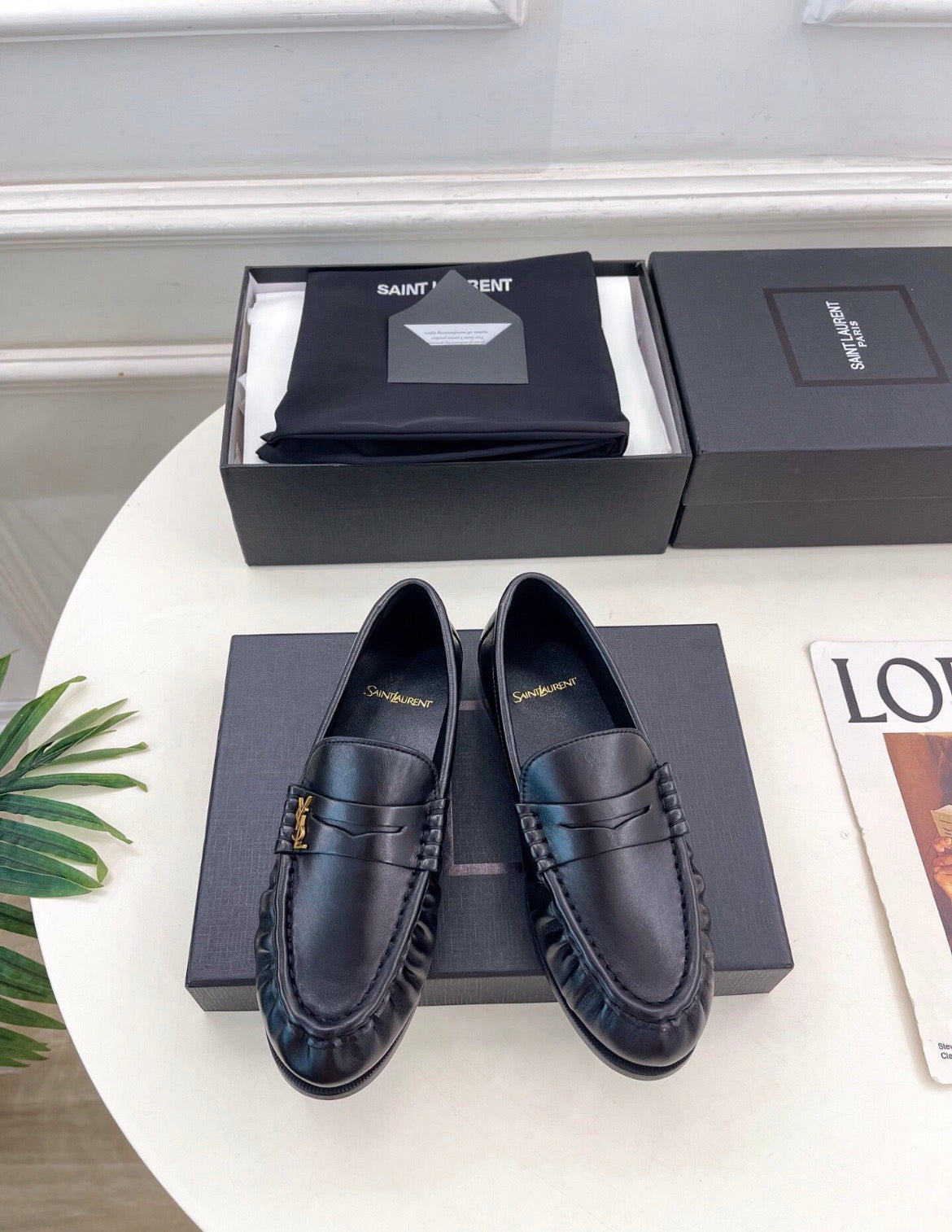 Men’s Classic Black Penny Loafers – Luxury Slip-On Dress & Casual Shoes