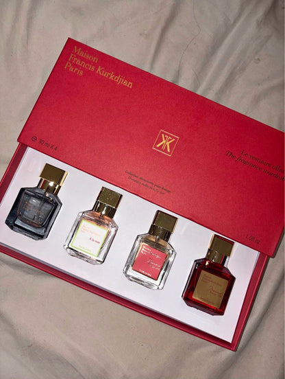 Luxury Fragrance Discovery Gift Set for Men & Women | 4-Piece Perfume Collection