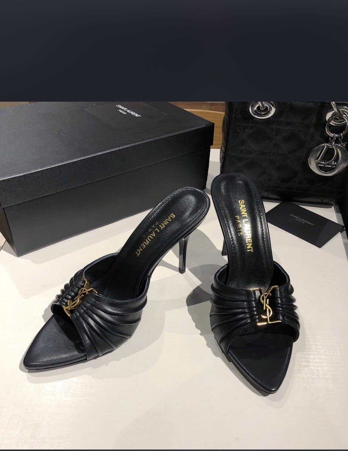 Saint Laurent Mule Heels