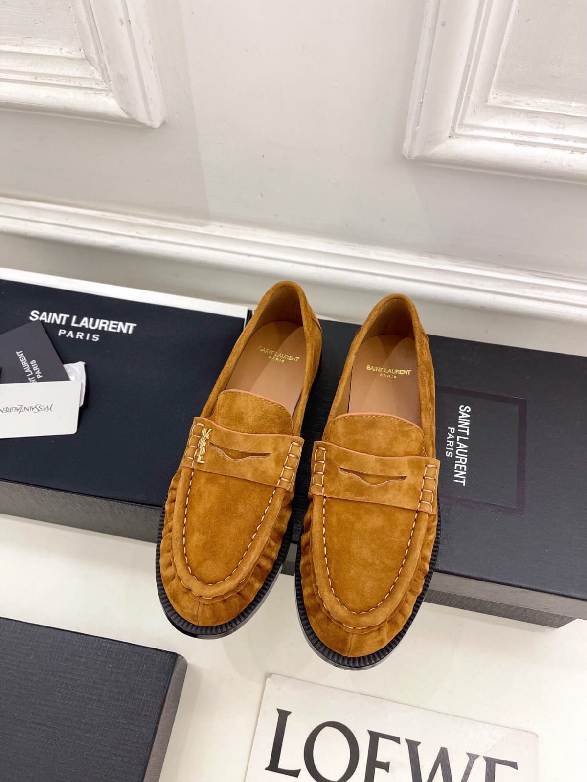 Yves ysl Saint Laurent Loafers